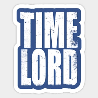 Time Lord Sticker